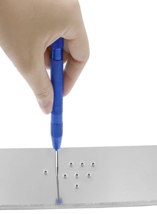 A AND S Tools A and S Tool® Automatic Center Punch for Metal,5 Inch Spring-Loaded Automatic,Center Hole Punch,Adjustable Impact, Auto Center Punch With - Image 3